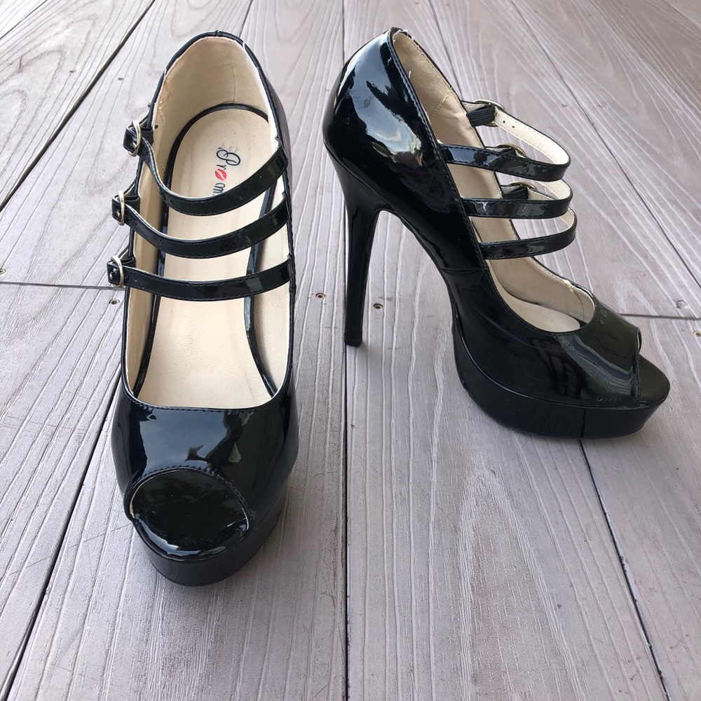 Black heels